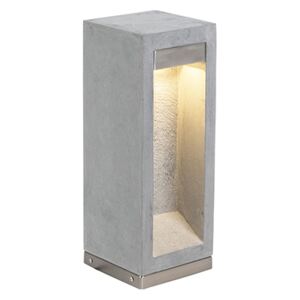 Zewnetrzna Nowoczesna lampa zewnętrzna szara 40cm - Sneezy Oswietlenie zewnetrzne