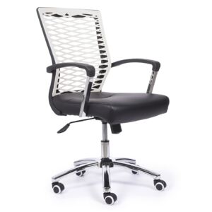Fotel biurowy ACTIVE czarno/biały