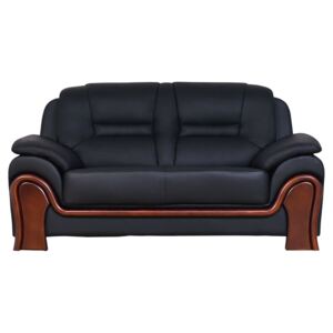Sofa 2-osobowa PALLADIO czarny
