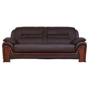 Sofa 3-osobowa PALLADIO brązowy