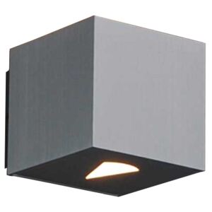 Nowoczesny Kinkiet / Lampa scienna kwadratowy aluminium - Effect Oswietlenie wewnetrzne