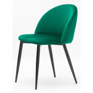 Krzesło Song w kolorze zielonym