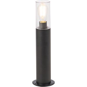 Zewnetrzna Nowoczesna stojąca lampa zewnętrzna czarna 50 cm - Rullo Oswietlenie zewnetrzne