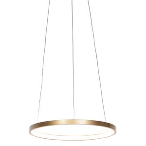 Nowoczesna lampa wisząca złota LED 40cm - Anella Oswietlenie wewnetrzne