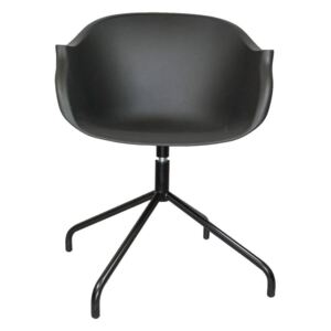 Krzesło Roundy Black - Czarny