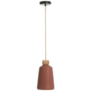 Lampa Conic Cement Terracota - Czerwony