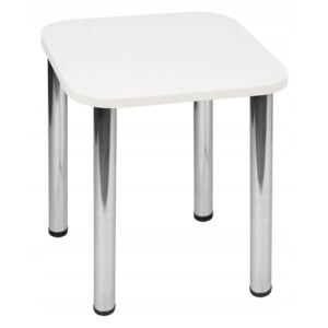 Stół Paola 01 Biały 68x68 - Biały