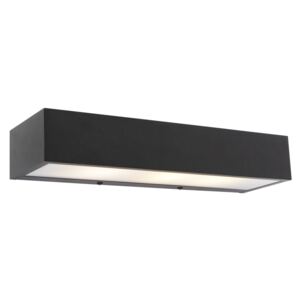 Designerski Kinkiet / Lampa scienna podłużny czarny 35cm - Houx Oswietlenie wewnetrzne