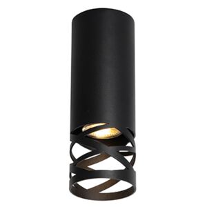 Designerska lampa sufitowa czarna - Arre Oswietlenie wewnetrzne