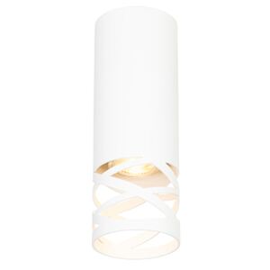 Designerska lampa wisząca biała - Arre Oswietlenie wewnetrzne