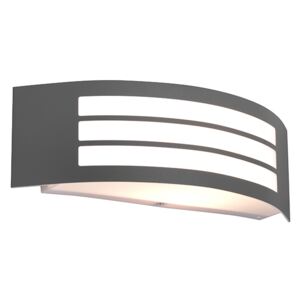 Zewnetrzna Nowoczesna lampa ścienna ciemnoszary IP44 - Sapphire Deluxe Oswietlenie zewnetrzne