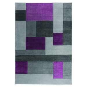 Szaro-fioletowy dywan Flair Rugs Cosmos Purple, 120x170 cm