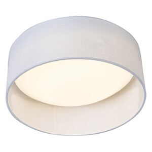 Plafon / Lampy sufitowe LED biały 28cm - Drum Combi Oswietlenie wewnetrzne