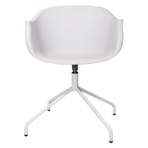 SELSEY Krzesło Roundy biały