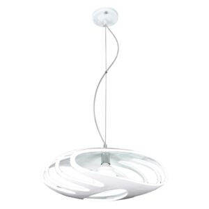 Lampa wisząca LAMPEX Asta 1, 60 W, biały, 80x56 cm