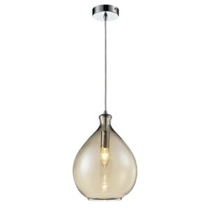 Lampa wisząca LAMPEX Bolla A, 60 W, chrom, 120x30 cm