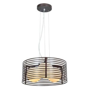 Lampa wisząca LAMPEX Filo, 60 W, brązowy, 100x40 cm