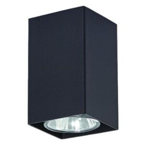 Lampa sufitowa LAMPEX Nero, czarna, 40 W, 10x6 cm