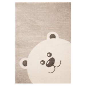 Brązowy dywan dziecięcy Zala Living Bear, 120x170 cm