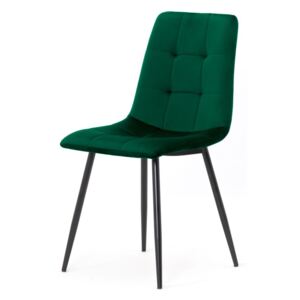 Krzesło tapicerowane Luffy zielone