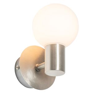 Zewnetrzna Moderne wandlamp staal IP44 - Cederic Up Oswietlenie zewnetrzne
