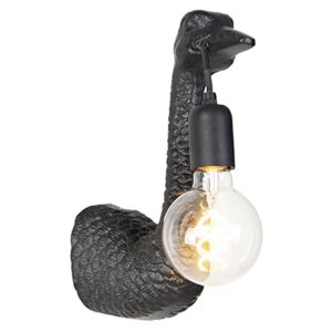 Kinkiet / Lampa scienna vintage czarny - Camel Bird Oswietlenie wewnetrzne
