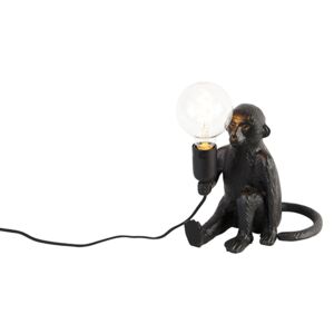 Lampa stołowa vintage czarna - Monkey Det Oswietlenie wewnetrzne
