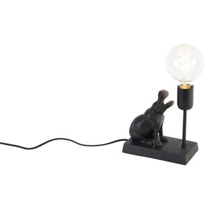 Lampa stołowa vintage czarna - Flodhest Oswietlenie wewnetrzne