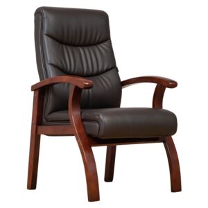 Krzesło biurowe COMFORTE brązowy