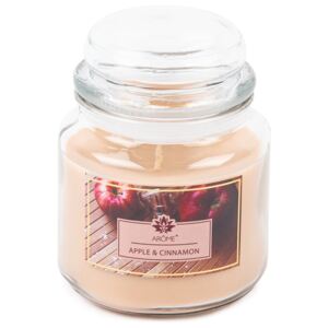 Arome Duża świeczka zapachowa w szkle Apple and Cinnamon, 424 g