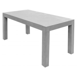 Stół ogrodowy, szary, 180x90x75 cm, betonowy