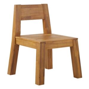 Krzesło ogrodowe akacjowe jasne drewno LIVORNO