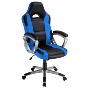 Fotel do komputera biurowy obrotowy EVER BLUE