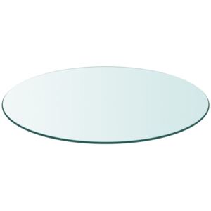 Blat stołu szklany, okrągły, 700 mm