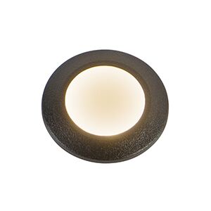 Zewnetrzna Nowoczesna wpuszczana plamka czarna 5 cm z diodą LED IP67 - Teresa Oswietlenie zewnetrzne