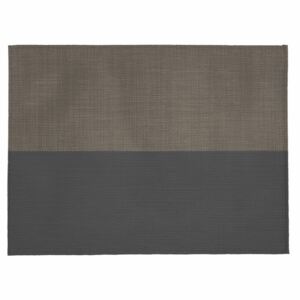 Beżowo-szara mata stołowa Tiseco Home Studio Stripe, 33x45 cm