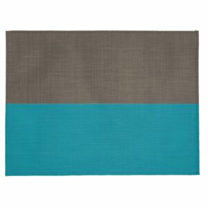 Beżowo-niebieska mata stołowa Tiseco Home Studio Stripe, 33x45 cm