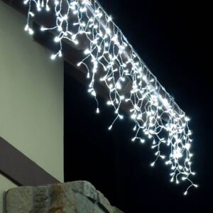 DecoLED LED stalaktyty świetlne - FLASH, 3x0,9 m, zimna biel, 174 diod