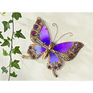 Ozdobny motyl - purpurowy - Rozmiar 25cm