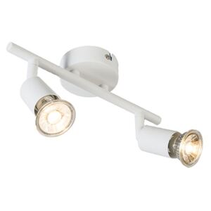 Nowoczesny Reflektorek / Spot / Spotow regulowany biały - Jeany 2 Oswietlenie wewnetrzne