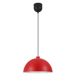 Lampa wisząca GoodHome Songor 1-punktowa E27 38 cm czerwona