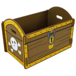 Kidsaw skrzynia do przechowywania zabawek - seria Piraci - skrzynia