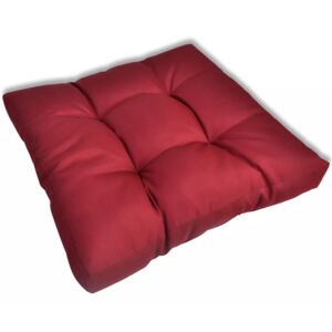Tapicerowana poduszka do siedzenia, czerwone wino 60 x 10 cm