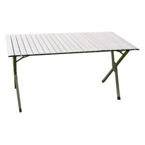 Aluminiowy stół kampingowy składany 141 x 70 cm