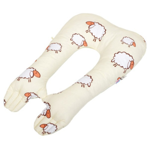 Wielofunkcyjna poduszka stabilizująca New Baby owieczki beżowa - zniżka dla rejestrowanych