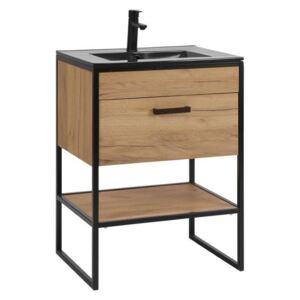 Szafka z umywalką 60 cm Brooklyn 820