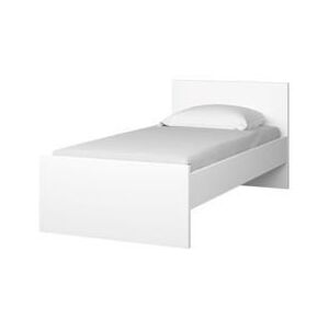 Łóżko Naia, białe połysk, 90x190 cm