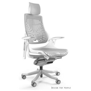 Fotel biurowy WAU W-609-W-TPE biały elastomer