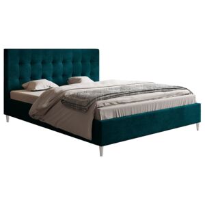 Podwójne łóżko z zagłówkiem 140x200 Haven - 48 kolorów