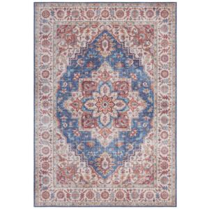 Niebiesko-czerwony dywan Nouristan Anthea, 160x230 cm